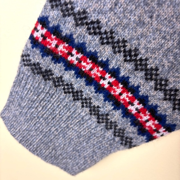 NWT Brooks Brothers Gray Heathered Doft Wool Crew Neck “Ski” Sweater Size XXL - Picture 9 of 15